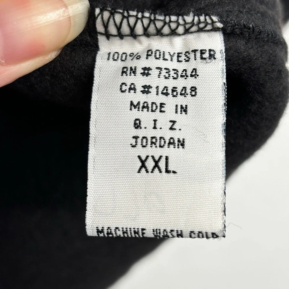 NWT Jasper Park Lodge Golf Club Course Fleece Bear Embroidered Vest XXL Black - Picture 6 of 8